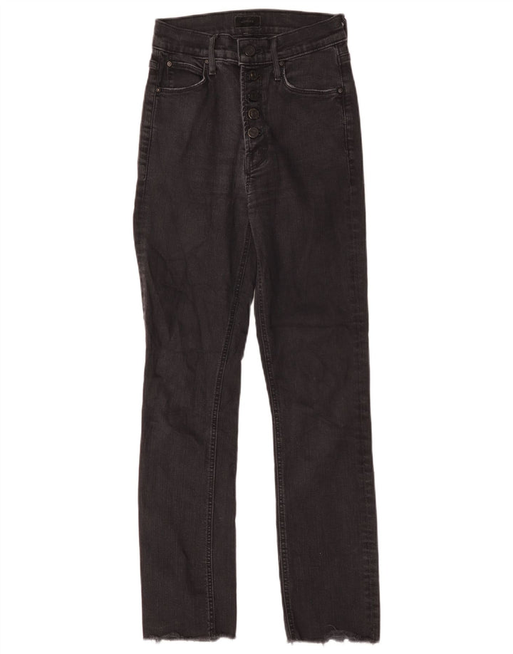 Jeans slim da donna Mother W25 L27 cotone nero