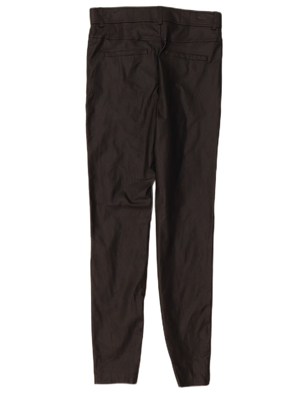 Pantaloni skinny in ecopelle a vita alta da donna Zara medi W28 L28 neri