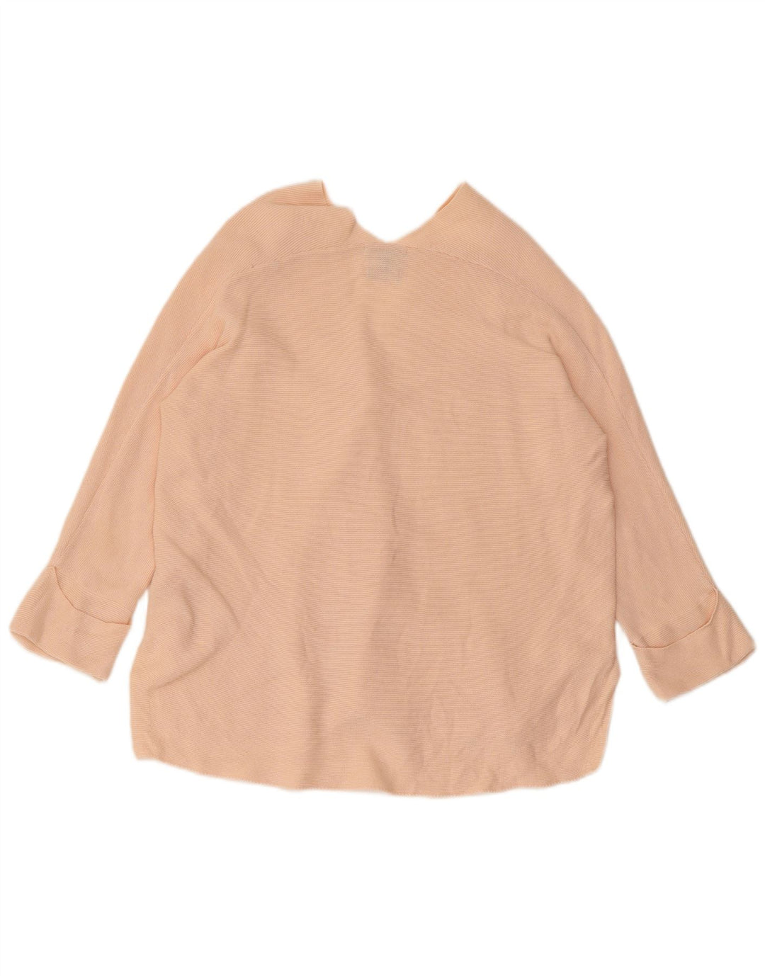 MASSIMO DUTTI Camicetta oversize da donna con maniche a 3/4 UK 10 Small Rosa