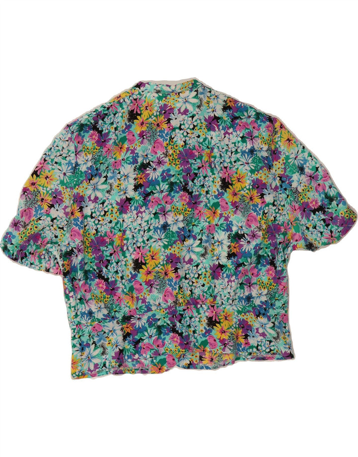 MARKWALD Womens Shirt Blouse IT 42 Medium Multicoloured Floral Vintage MARKWALD and Second-Hand MARKWALD from Messina Hembry 