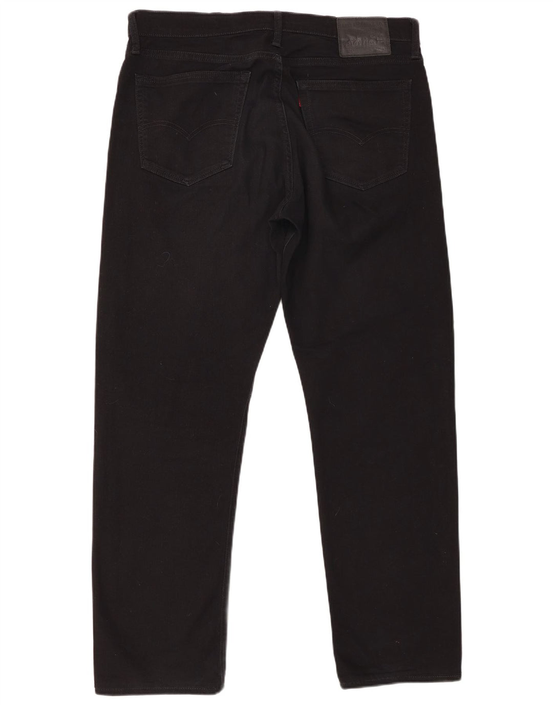 LEVI'S Jeans dritti da uomo 504 W36 L32 cotone nero