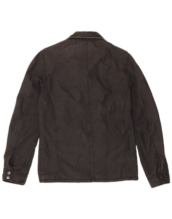 Giacca utility da uomo Ted Baker taglia 3 in viscosa grigio medio