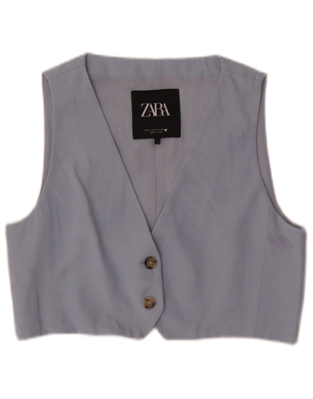 Gilet Zara da donna UK 12 blu medio