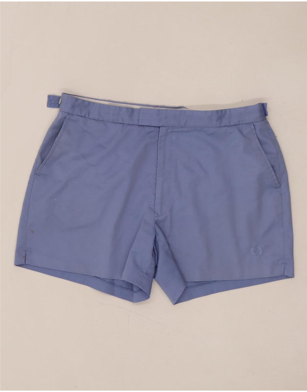 Pantaloncini chino da uomo Fred Perry W40 XL in cotone blu