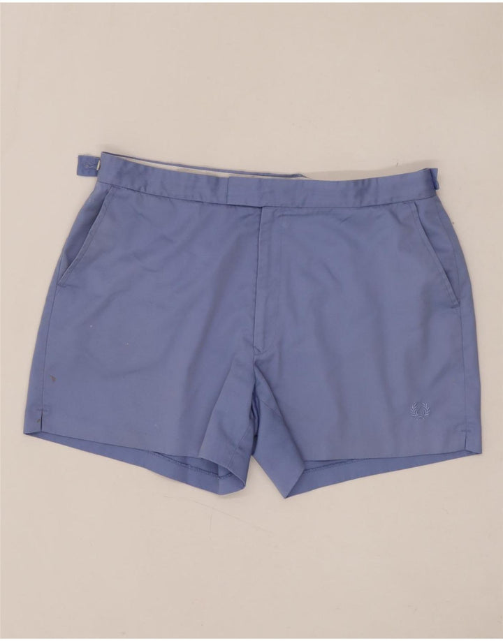 Pantaloncini chino da uomo Fred Perry W40 XL in cotone blu