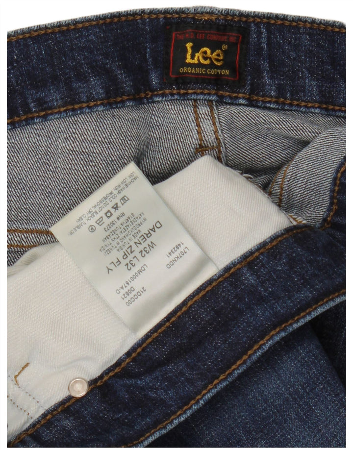 Jeans Lee Daren Zip Fly Slim da uomo W32 L32 in cotone blu