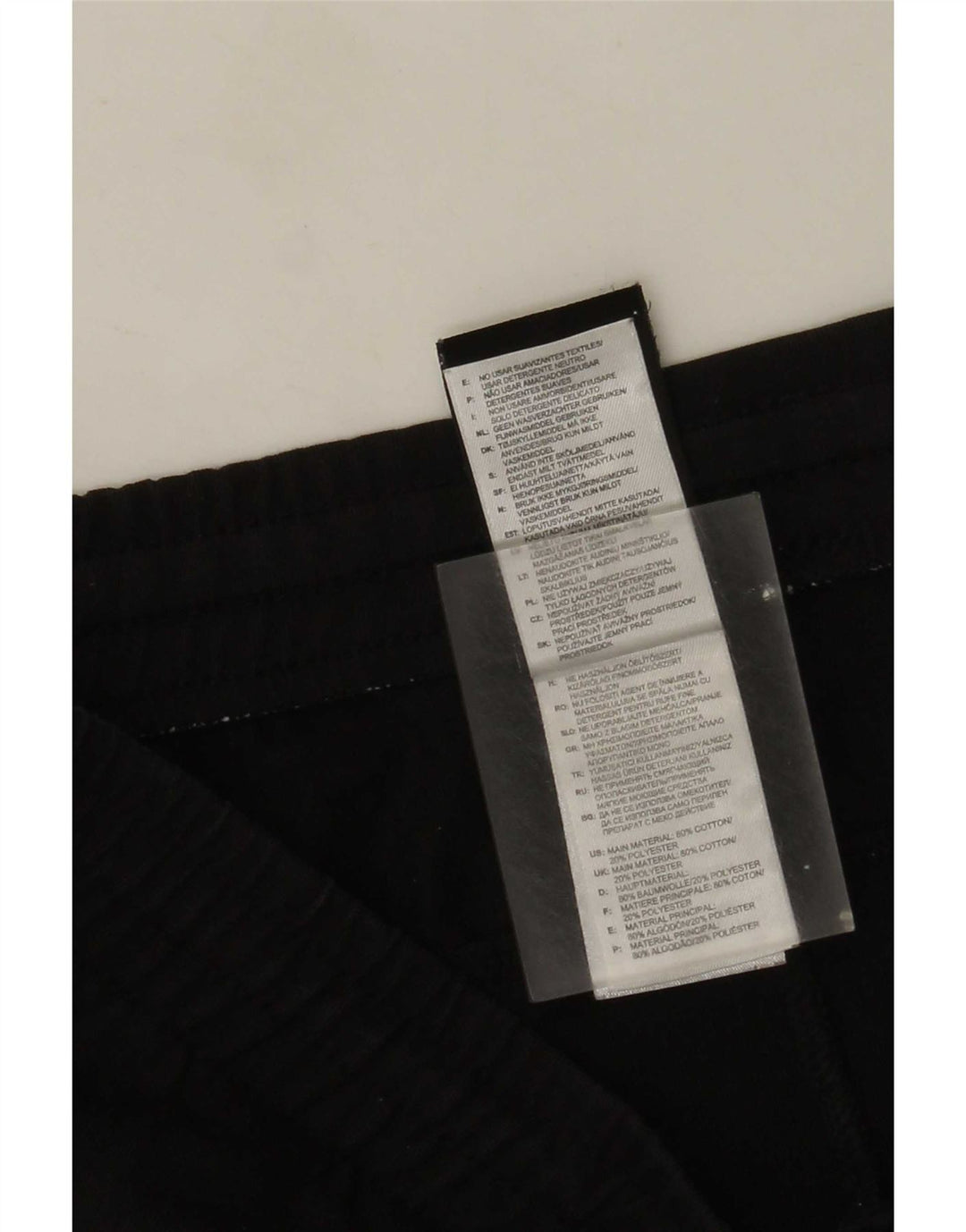 Pantaloncini sportivi da uomo Adidas XL in cotone nero
