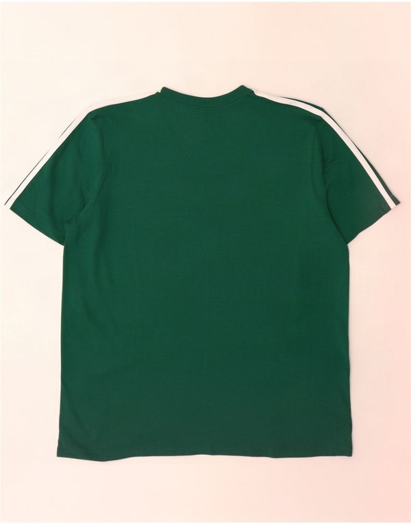 T-shirt da uomo Adidas Top 2XL cotone verde