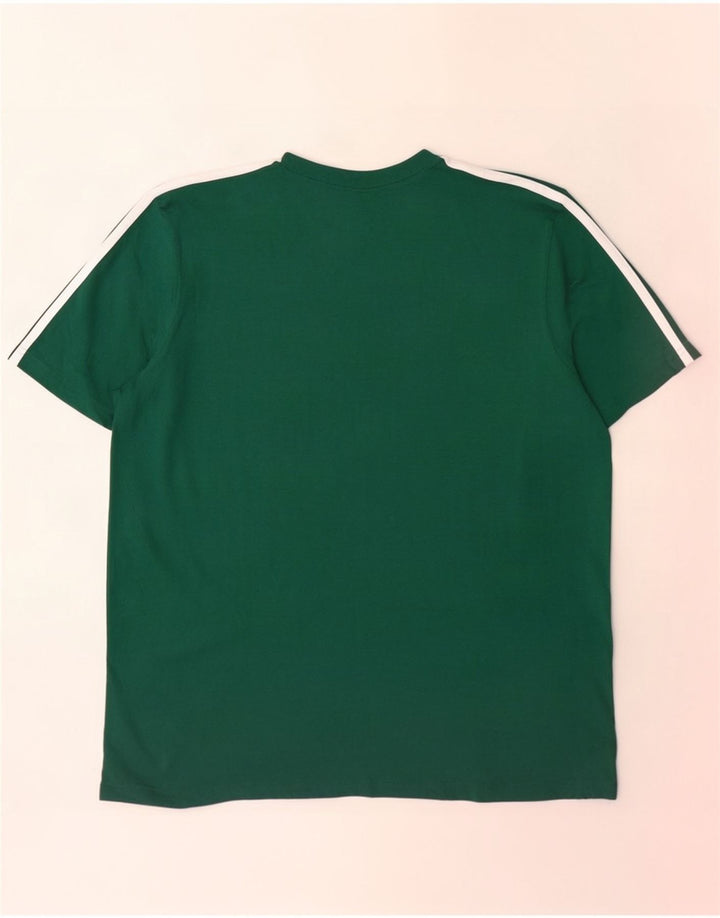 T-shirt da uomo Adidas Top 2XL cotone verde