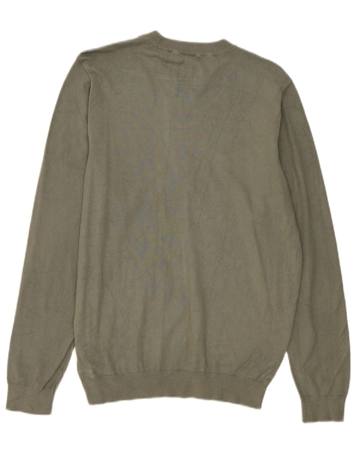 Maglione maglione girocollo da uomo Zara piccolo color kaki