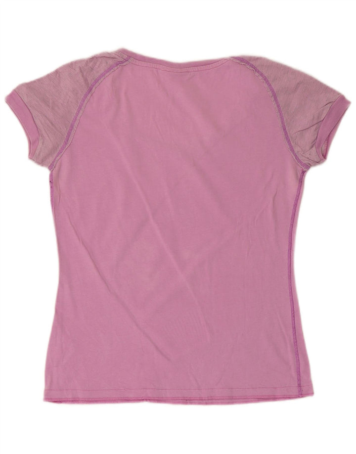 T-shirt grafica da donna Champion Top UK 12 rosa medio