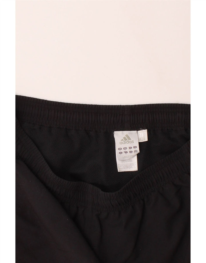 ADIDAS Mens Sport Shorts XL  Black Polyester Vintage Adidas and Second-Hand Adidas from Messina Hembry 