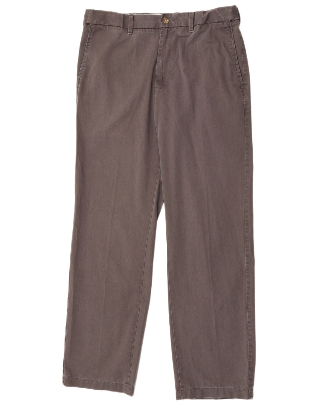 Pantaloni chino dritti Marks & Spencer da uomo blu Harbour W34 L33 grigi
