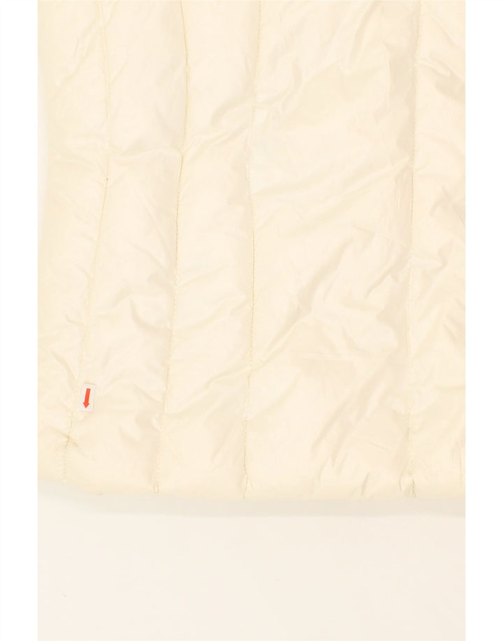 TOMMY HILFIGER Girls Padded Gilet 15-16 Years Off White Polyester Vintage Tommy Hilfiger and Second-Hand Tommy Hilfiger from Messina Hembry 