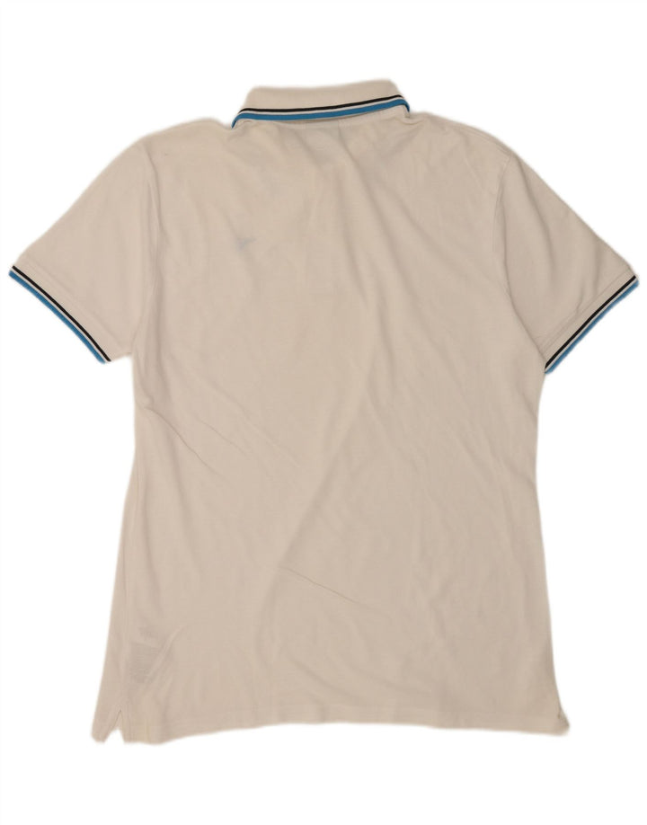 Polo Diadora Uomo XL Cotone Bianco
