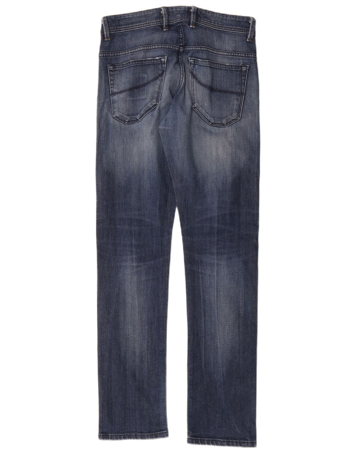 Jeans dritti da uomo SIVIGLIA W30 L30 in cotone blu