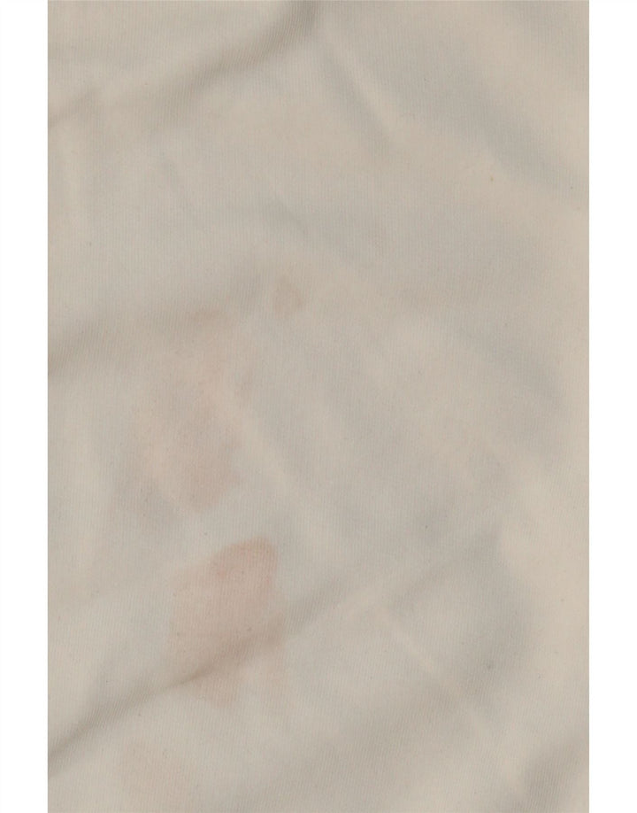 Felpa con cappuccio grafica da uomo Puma XS in cotone bianco