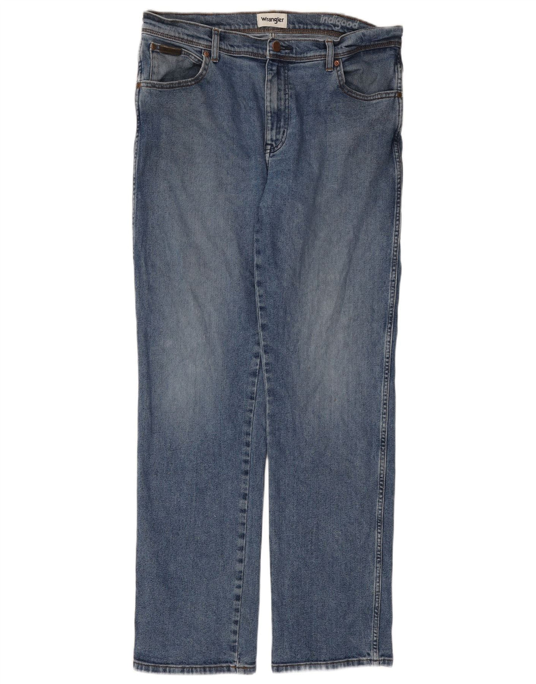 Jeans dritti da uomo Wrangler Texas W36 L32 blu
