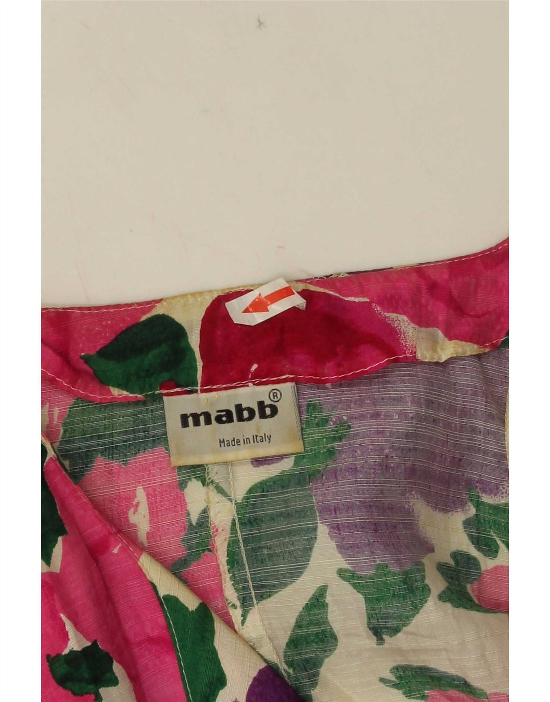 Giacca blazer da donna a 4 bottoni mabb IT 42 medio multicolore floreale