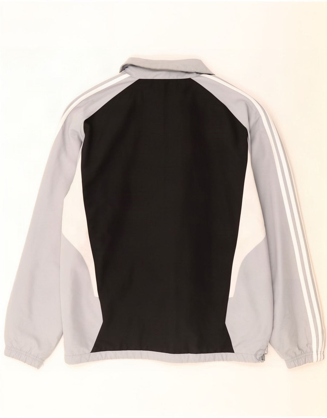 Giacca da tuta da uomo Adidas UK 50/52 2XL Poliestere color block nero