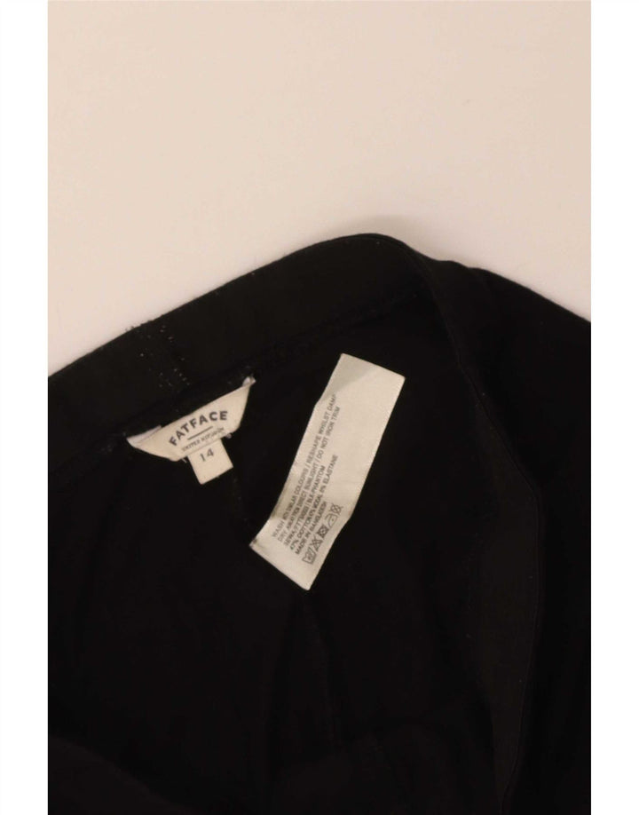 Leggings da donna Fat Face UK 14 cotone nero medio