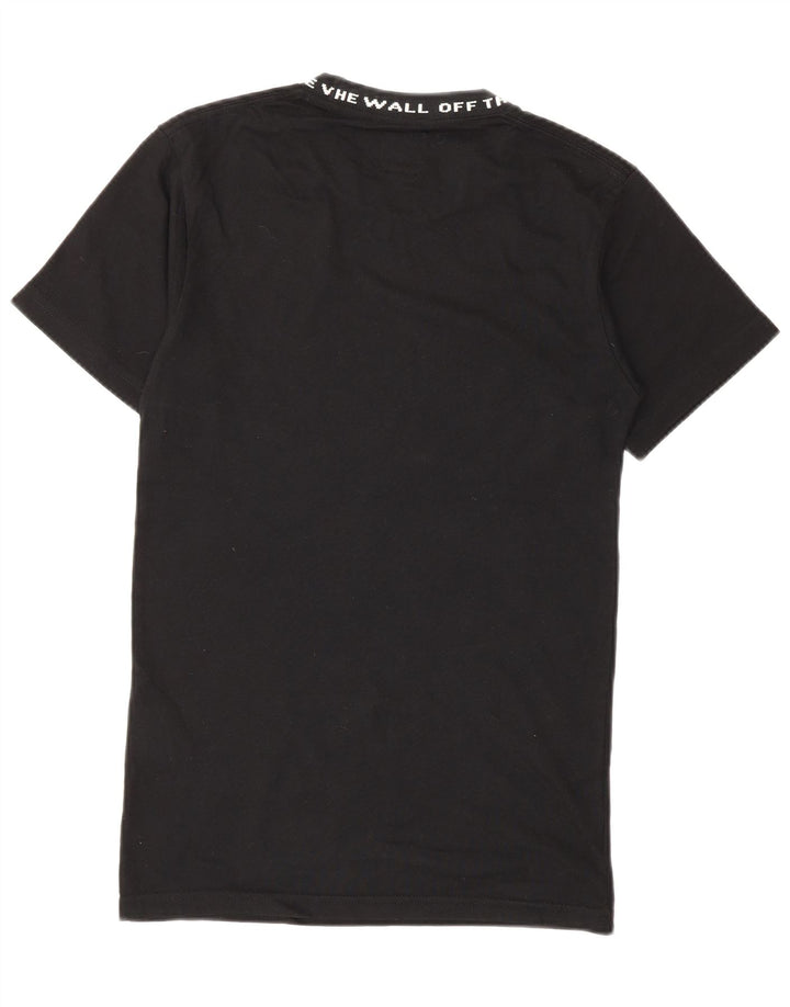 T-shirt grafica da uomo Vans XS in cotone nero