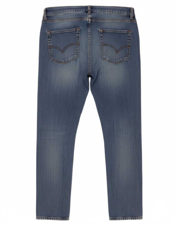 Jeans skinny Liu Jo da uomo Scott W33 L29 poliestere blu