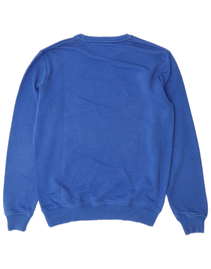 Refrigiwear Felpa grafica da uomo Maglione piccolo cotone blu