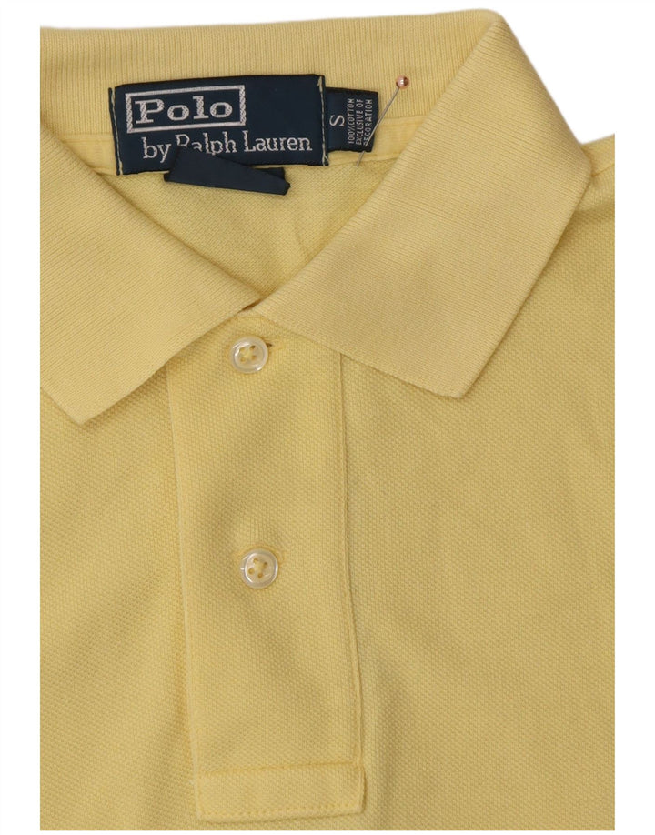 POLO RALPH LAUREN Polo Uomo Piccola in Cotone Giallo