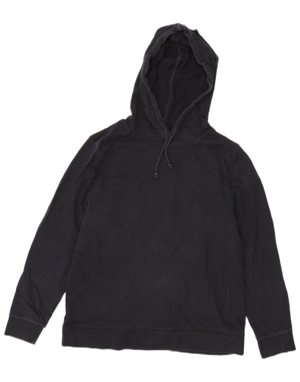 Maglione con cappuccio da donna Marks & Spencer UK 14 grande cotone nero