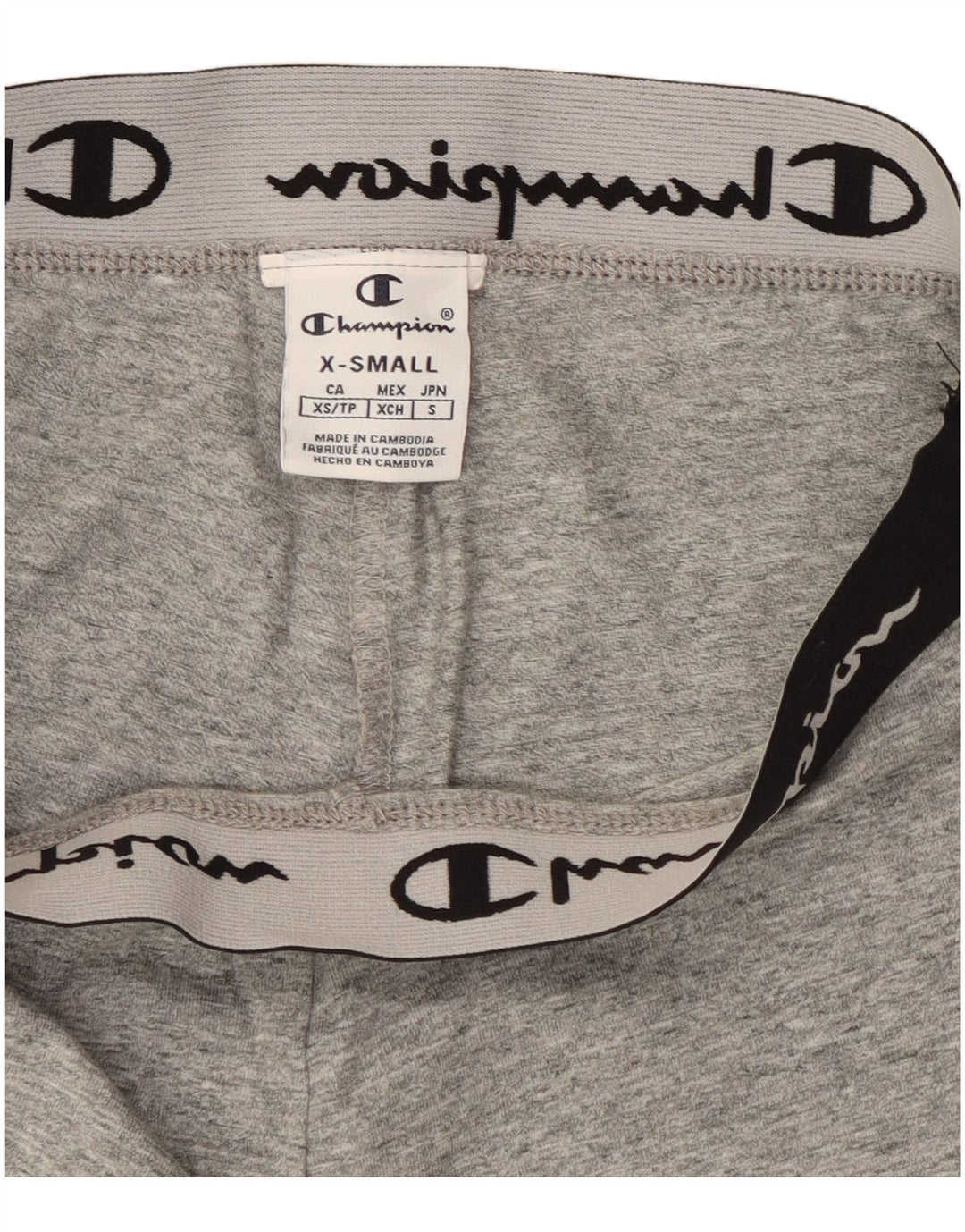 Leggings grafici da donna Champion UK 4 XS grigio chiazzato
