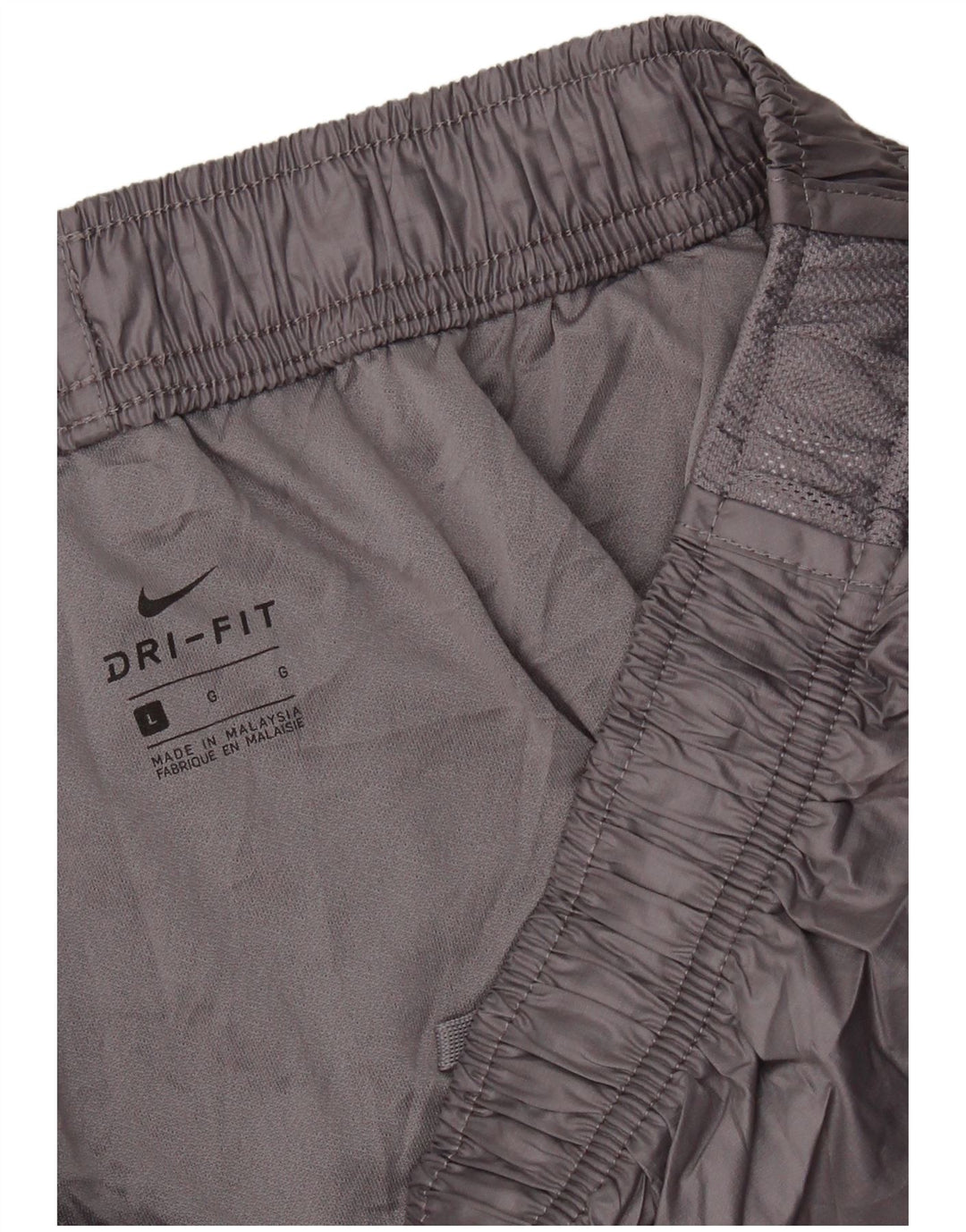 Pantaloncini sportivi NIKE Dri Fit da donna UK 14 Large Grigi