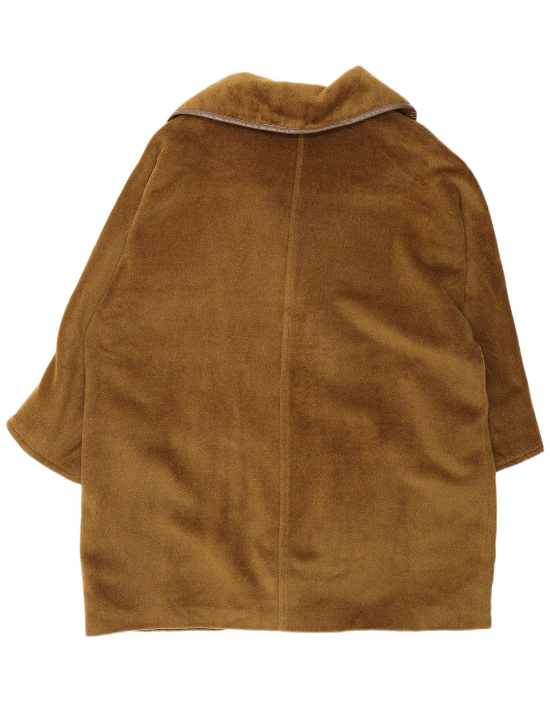 Cappotto doppiopetto oversize da donna Max Mara UK 12 Medio Cachi