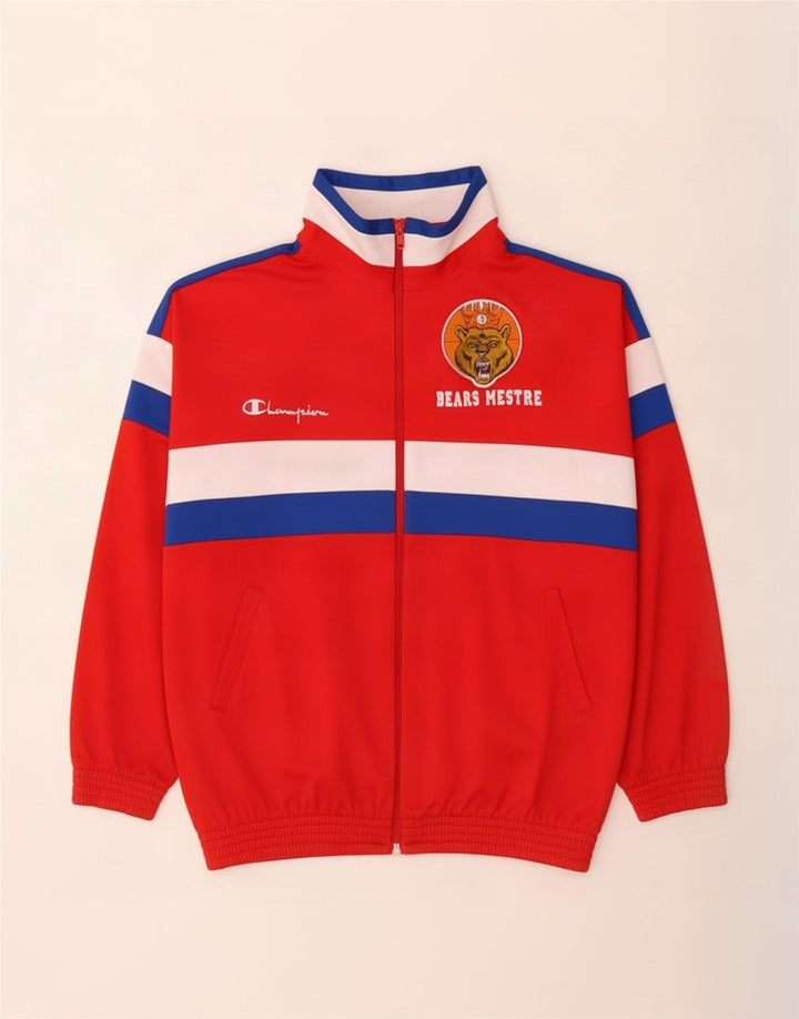 Giacca da tuta Champion da ragazzo Bears 11-12 anni, grande, colore rosso