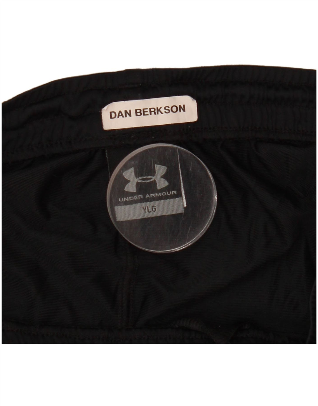 Pantaloncini sportivi UNDER ARMOUR per ragazzi 11-12 anni Large in poliestere nero