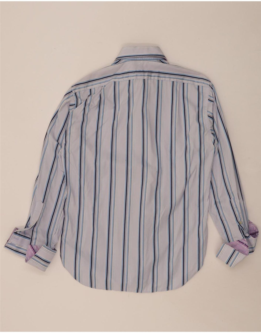 Camicia da uomo TED BAKER taglia 16 grande a righe blu