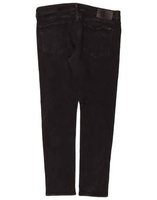 Jeans slim da uomo G-Star 3301 W38 L34 cotone nero