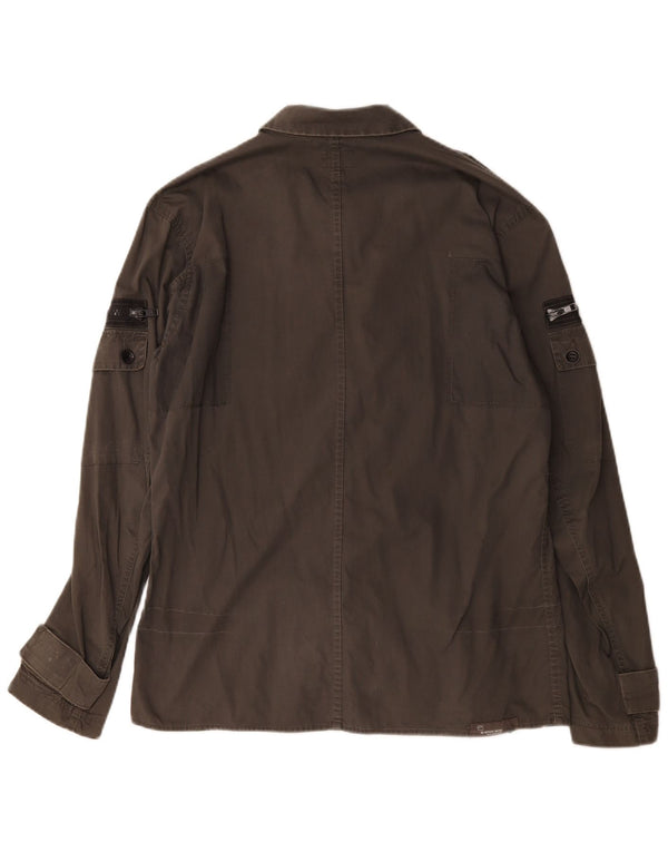 Giacca militare da uomo G-Star UK 42 XL Cotone marrone