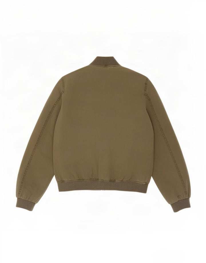 Giubbotto bomber da uomo Zara UK 36 piccolo cotone kaki