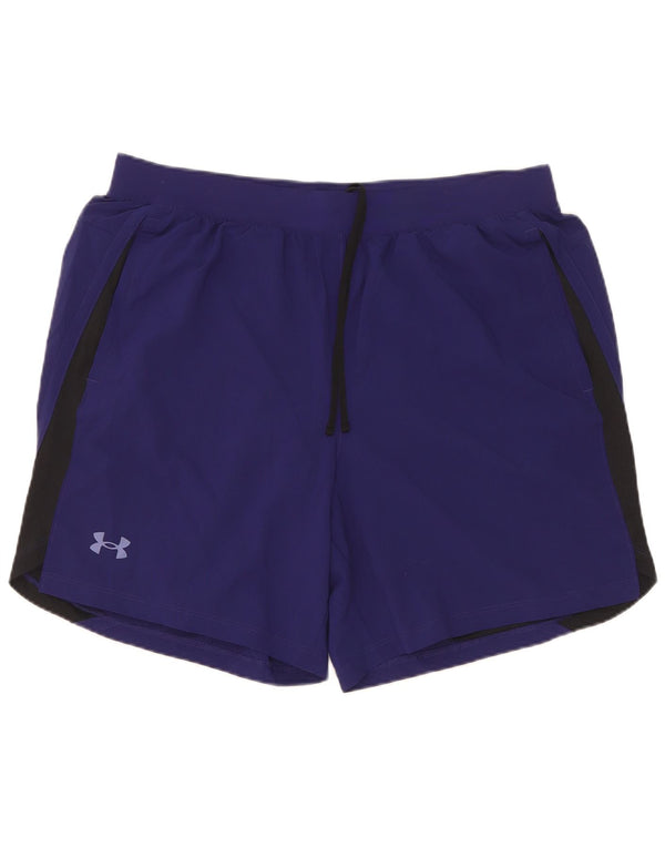 Pantaloncini sportivi da uomo Under Armour XL viola color block