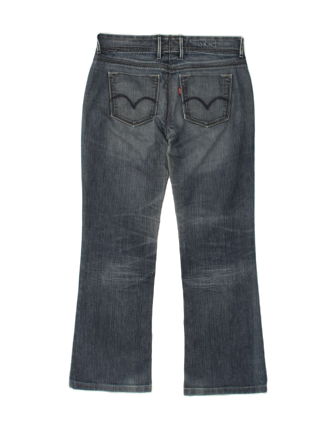 LEVI'S Womens Bootcut Jeans W31 L29 Blue Cotton Vintage Levi's and Second-Hand Levi's from Messina Hembry 
