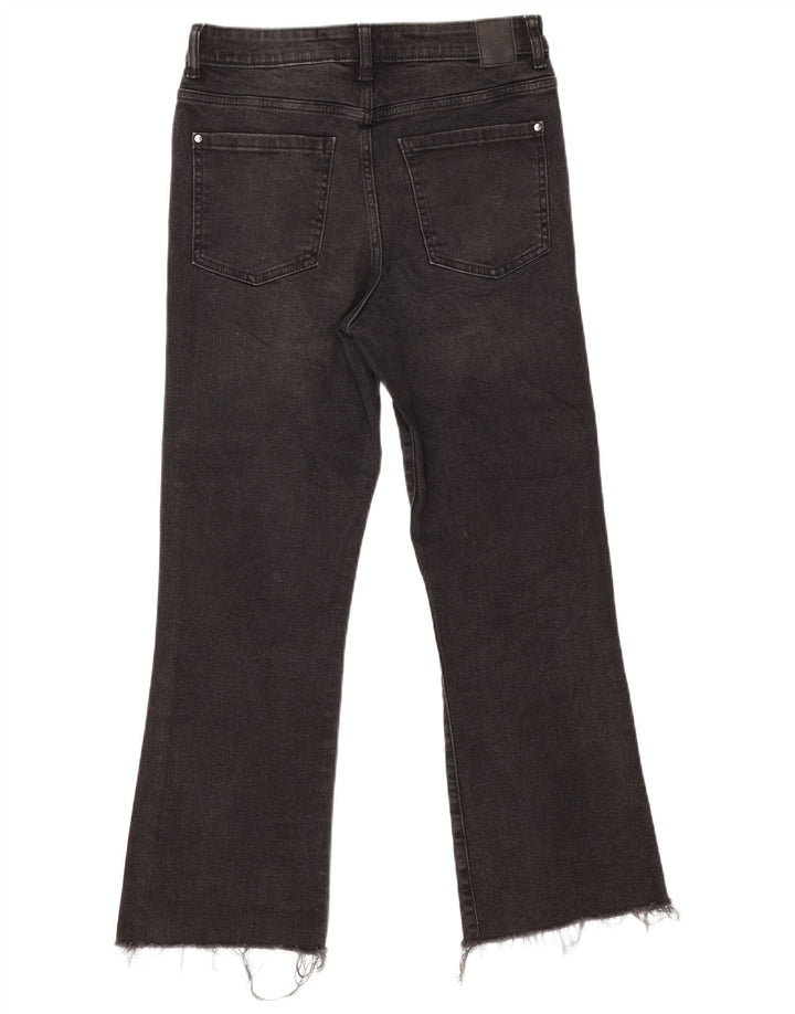 Jeans Bootcut da donna Zara EU 40 medio W30 L26 cotone nero