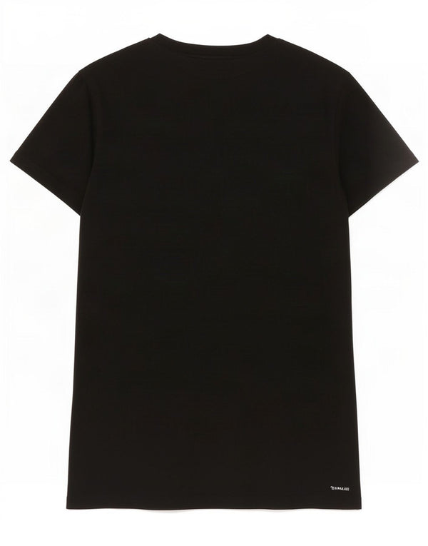 T-shirt grafica da donna Adidas Top UK 6 XS poliestere nero