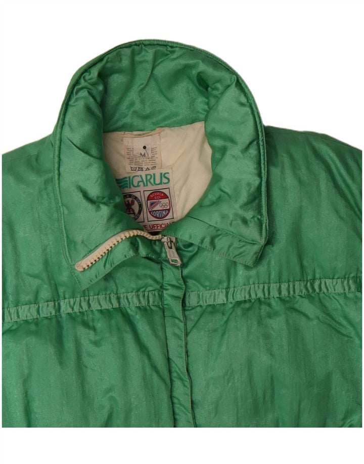 Giacca imbottita da donna Icarus UK 14 verde medio in poliammide