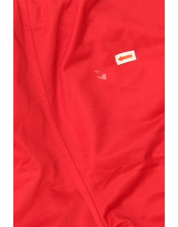 Pantaloni da tuta da donna Asics UK 8 Small Rosso Poliestere