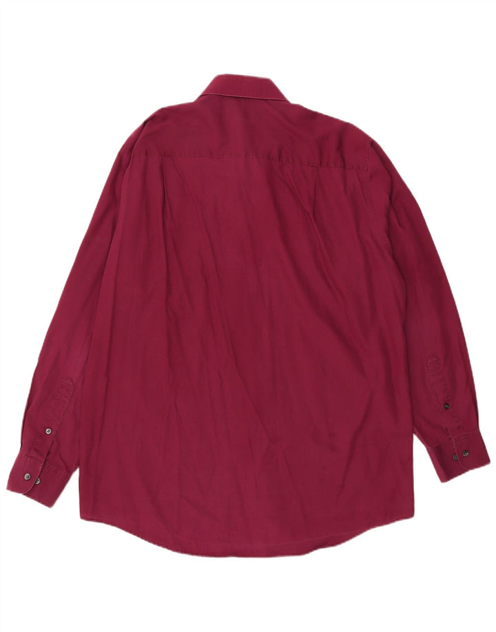 Camicia da uomo Calvin Klein taglia 16 1/2 grande bordeaux