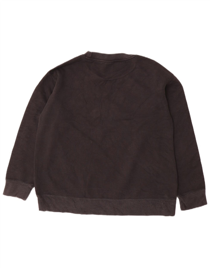 Felpa oversize da donna Adidas Jumper UK 8 Small Black Cotton