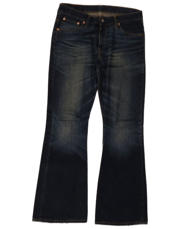 Jeans Levi's Uomo 516 Bootcut W32 L32 Blu Navy