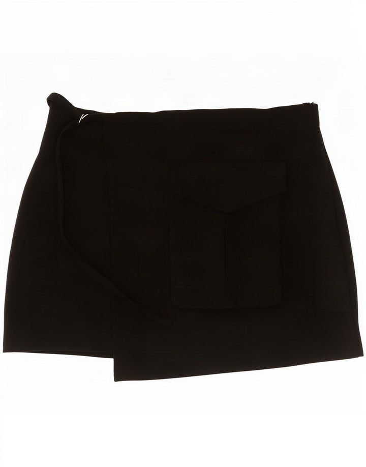 Pantaloncini casual Skort da donna Zara grandi W30 poliestere nero