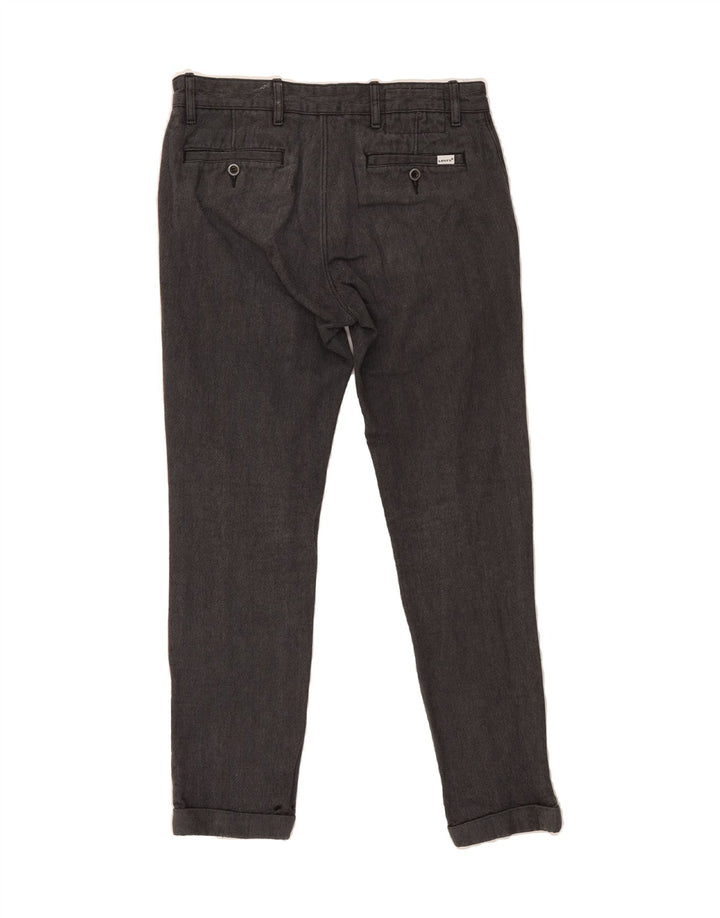 LEVI'S Mens Slim Chino Trousers W29 L32 Grey Cotton Vintage Levi's and Second-Hand Levi's from Messina Hembry 